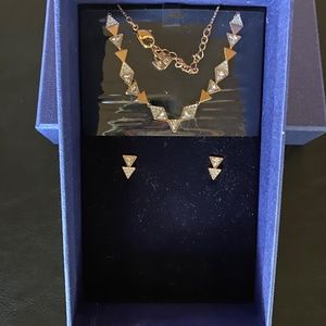 COPY - Swarovski Heroism Necklace and Earring set-BRAND NEW